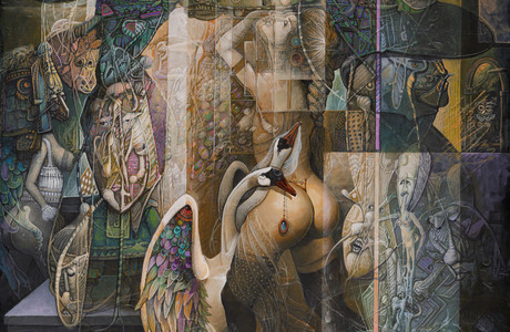 Леда и лабуд - Богдан Mишчевић