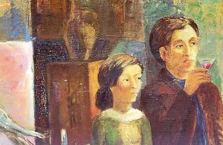 With a pigeon, 1987 – Milan Djokic