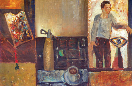 Фуга (мртва природа), 1987 - Милан Ђокић