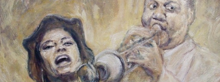 Музика, уље на платну - Милош Бојовић