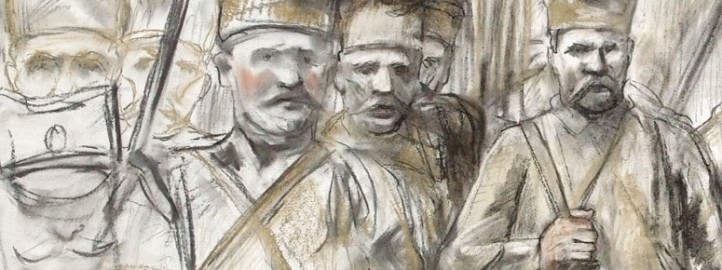 Брига, сепија на дрвету - Милош Бојовић