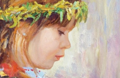 Васкрс, уље на платну - Милош Бојовић