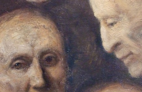 Marked, oil on canvas - Miloš Bojović